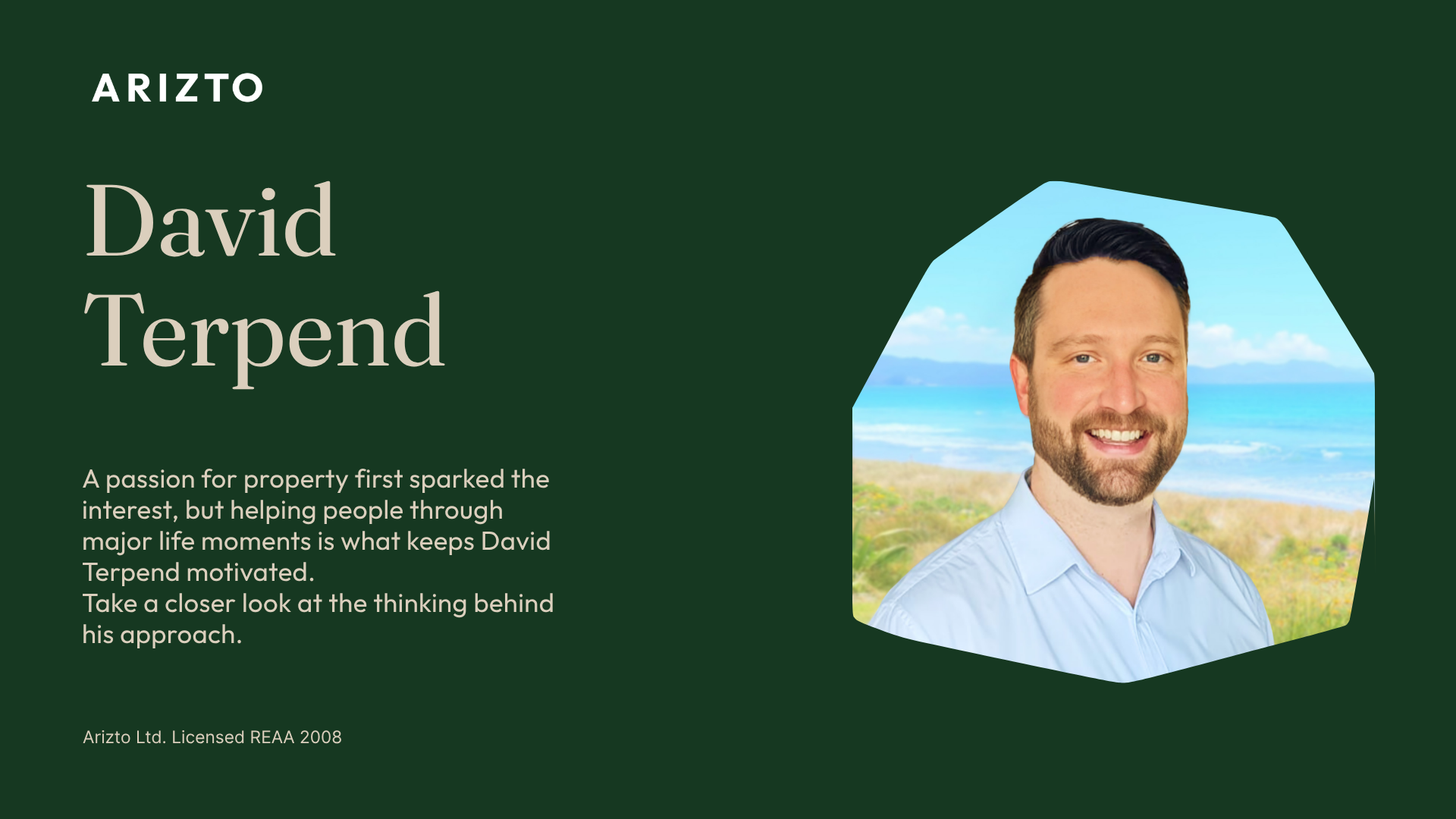 David Terpend - Coastal Expertise, Modern Results